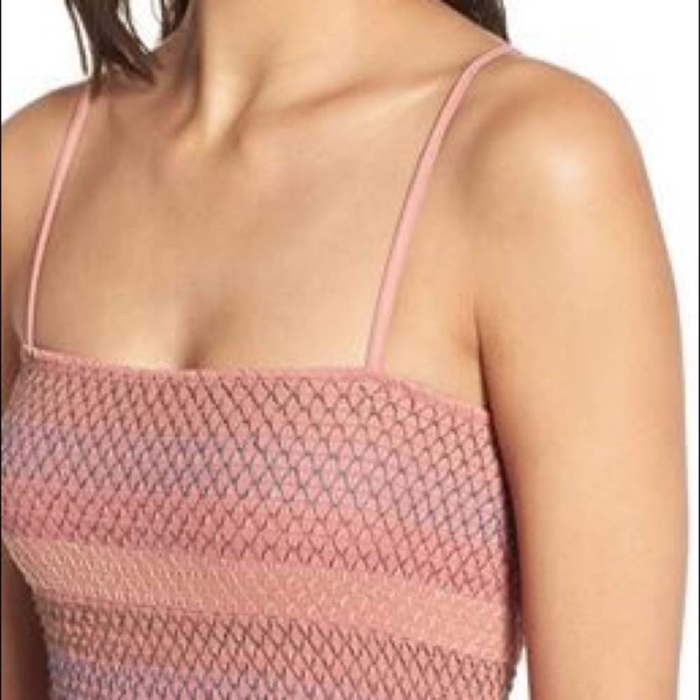 Nordstrom Smocked Jersey Jumpsuit - Picture 3 of 3